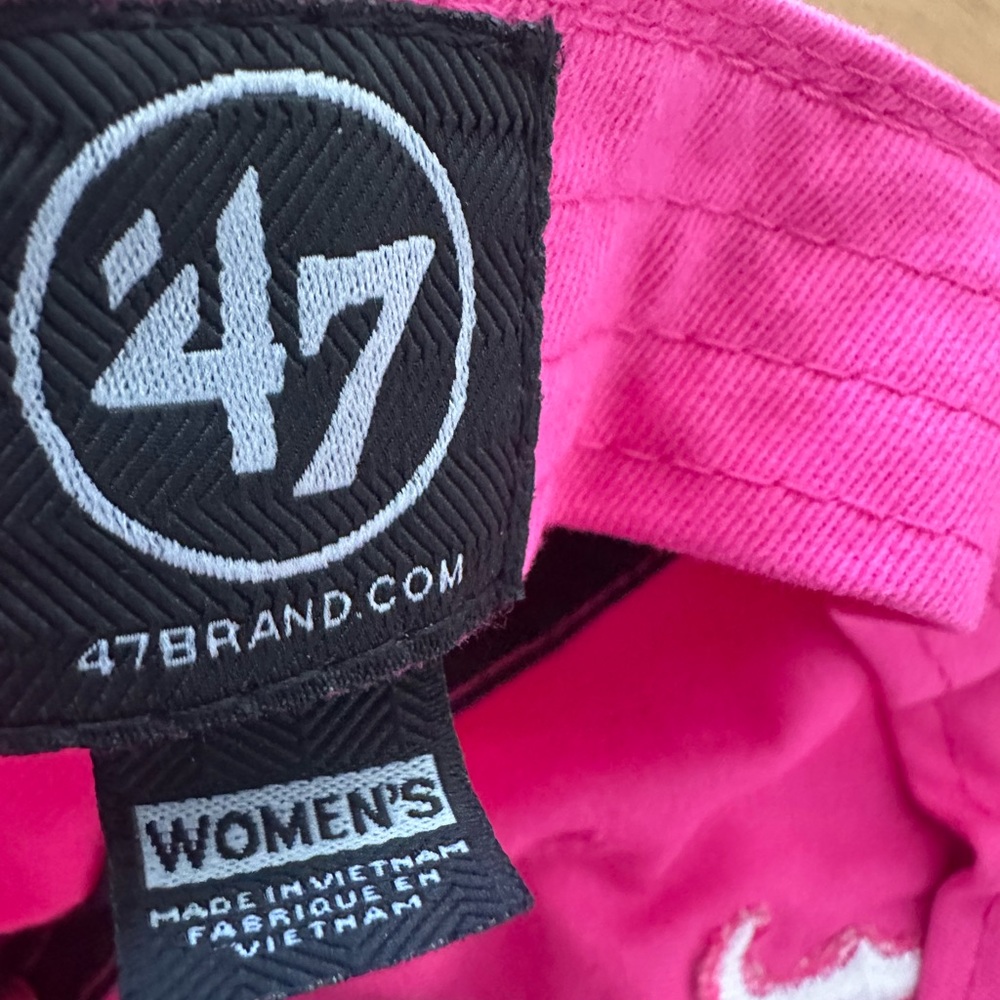 47 Women’s Pink Boston Red Sox Baseball Cap - Picture 6 of 8